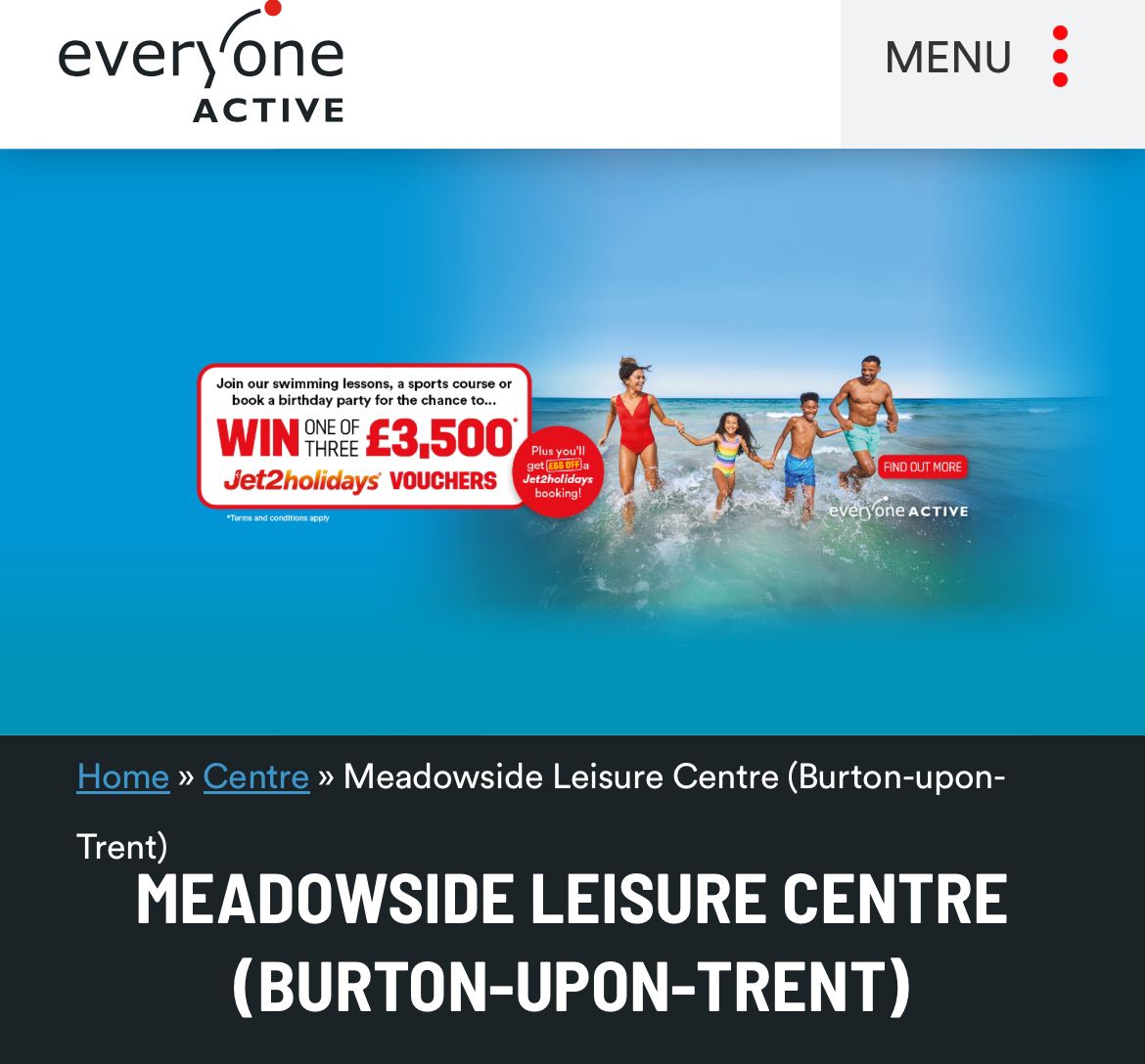 meadowside leisure centre